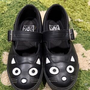Black Cat Mary Jane T.U.K Shoes